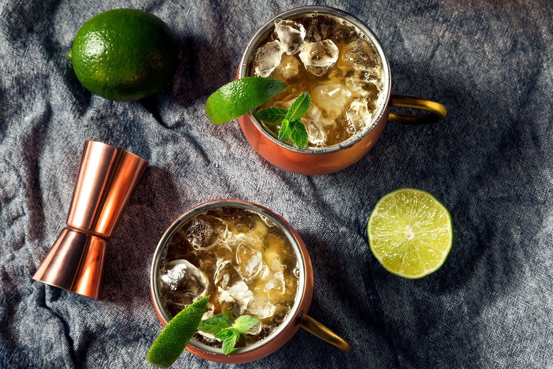 Moscow mule drink